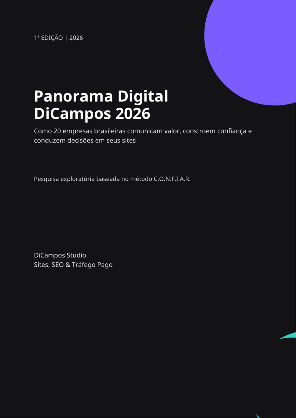 Capa do relatório Panorama Digital DiCampos 2026